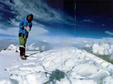
Nanga Parbat First Solo Ascent - Reinhold Messner On Nanga Parbat Summit August 9 1978
